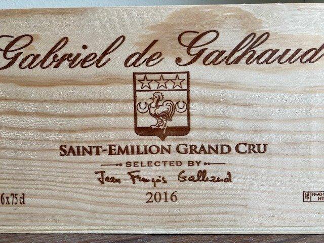 2016 Gabriel de Galhaud. Saint Emilion Grand Cru - Bordeaux, Collections, Vins