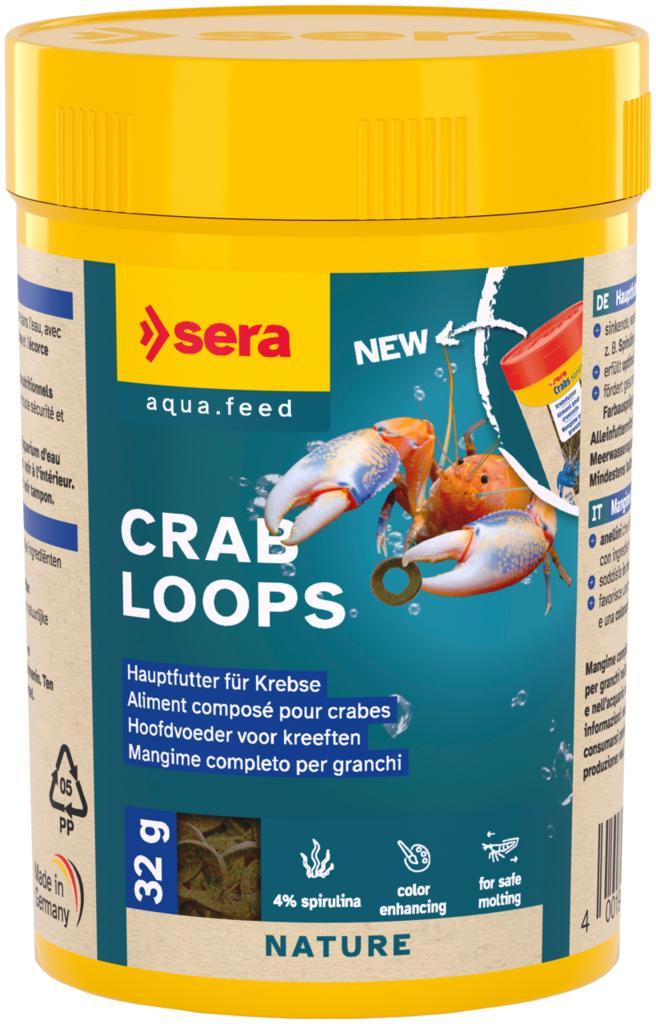 Sera Crab Loops (Kreeften en Garnalen, Aquariumvis voeding), Dieren en Toebehoren, Vissen | Aquaria en Toebehoren, Overige typen