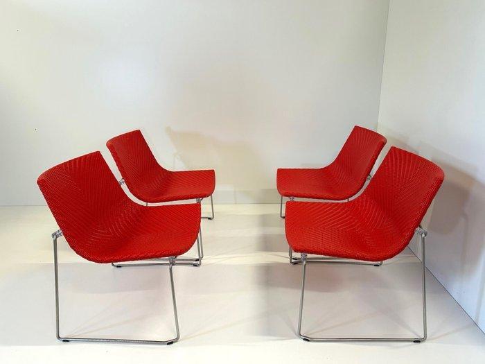 Bonacina - Tito Agnoli - Fauteuil (4) - Chylium Lounge Out -, Antiek en Kunst, Antiek | Meubels | Stoelen en Sofa's