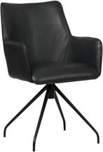 Leren eetkamerstoel - Echt leer, Modern, Comfortabel en kies, Huis en Inrichting, Stoelen, Overige kleuren, Nieuw, Leer, Ophalen of Verzenden