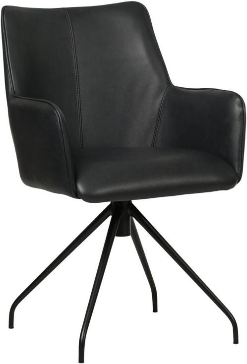 Leren eetkamerstoel - Echt leer, Modern, Comfortabel en kies, Huis en Inrichting, Stoelen, Overige kleuren, Nieuw, Leer, Ophalen of Verzenden