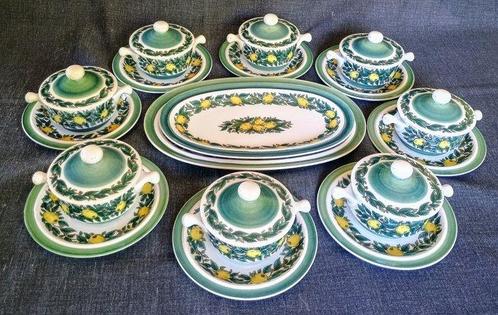 OPM Bavaria - W. Goebel - Tafelservies (18) - Savoye -, Antiek en Kunst, Antiek | Meubels | Tafels