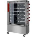 Kippenspit | 6 Spitten | Voor 36 Kippen | Elektrisch | 400V, Zakelijke goederen, Horeca | Keukenapparatuur, Verzenden, Nieuw in verpakking