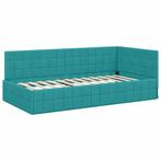 Hoekbed Hoofdeinde Turquoise | Retour Deal (bedden), Verzenden