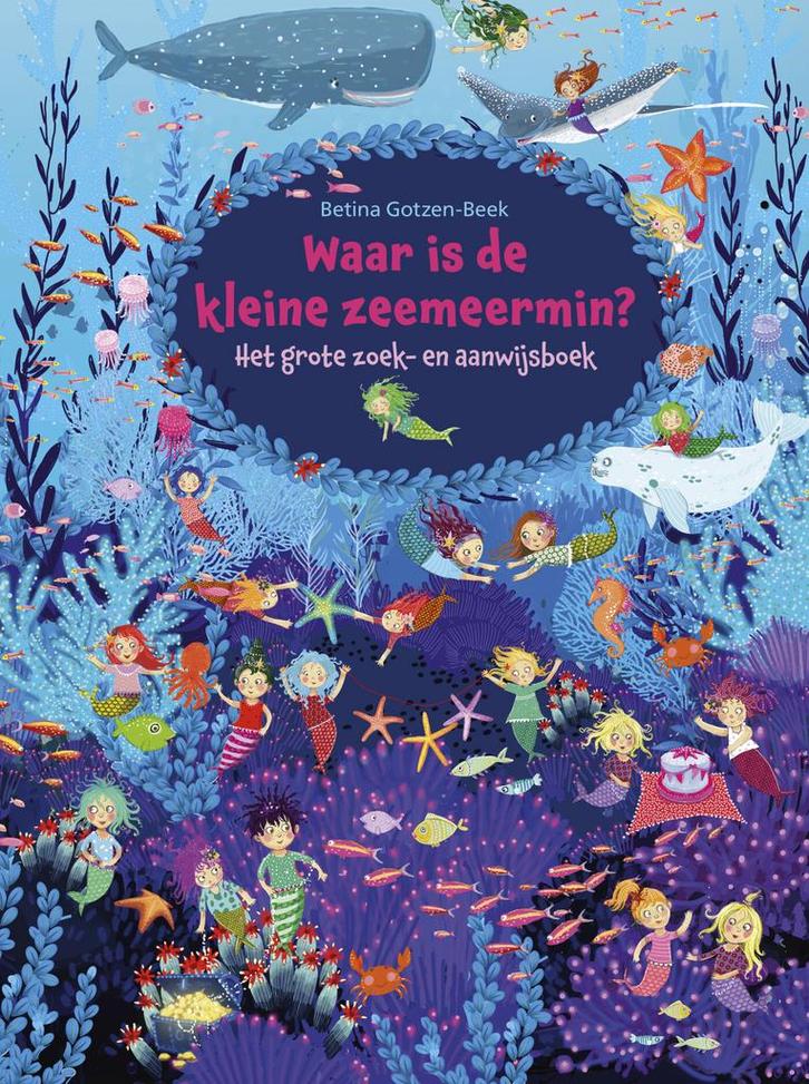 Zoekboeken - Waar is de kleine zeemeermin? (9789493354302), Antiek en Kunst, Antiek | Boeken en Manuscripten, Verzenden