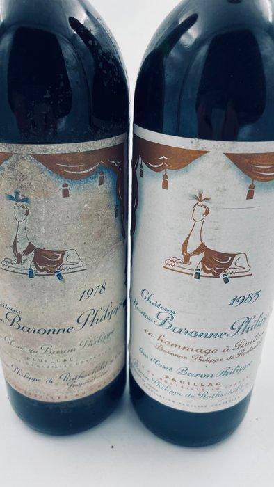 Château Mouton Baronne Philippe (Since 1989 Château, Verzamelen, Wijnen
