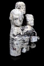 Figuur - Rituele Fon-beelden op sokkel - 21,5 cm - Benin