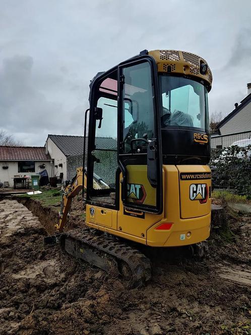 Minigraver 2 ton te huur, Zakelijke goederen, Machines en Bouw | Kranen en Graafmachines, Graafmachine