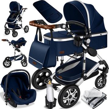 Kinderwagen - 3 in 1 - tevens buggy en autostoeltje -, Kinderen en Baby's, Verzenden, Nieuw