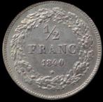 België. Leopold I. 1/2 Franc 1840 - Topkwaliteit, zeer, Postzegels en Munten