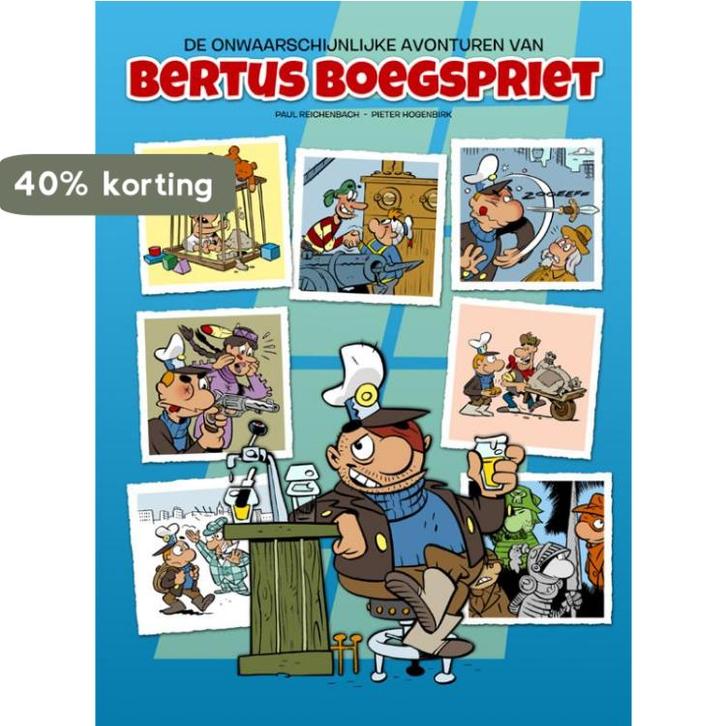 De onwaarschijnlijke avonturen van Bertus Boegspriet, Boeken, Stripverhalen, Zo goed als nieuw, Verzenden