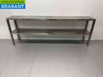 HCB acier inoxydable Double Etagere Bridge 200 x 35 x 70 cm, Verzenden