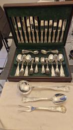 Ménagère - Plaqué(e) argent - Italie 75 % - 12 personnes