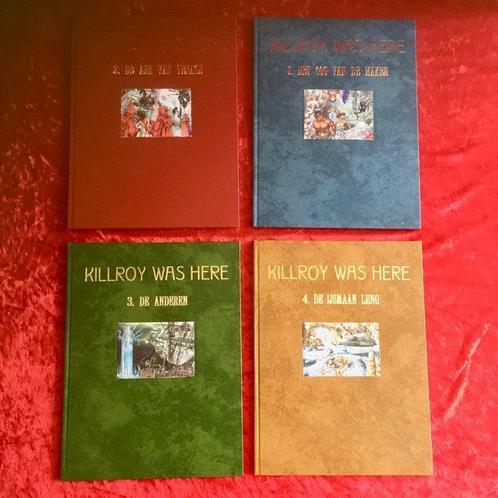 Killroy was Here 1 t/m 4 - Compleet in Box - 5 Album -, Boeken, Stripverhalen