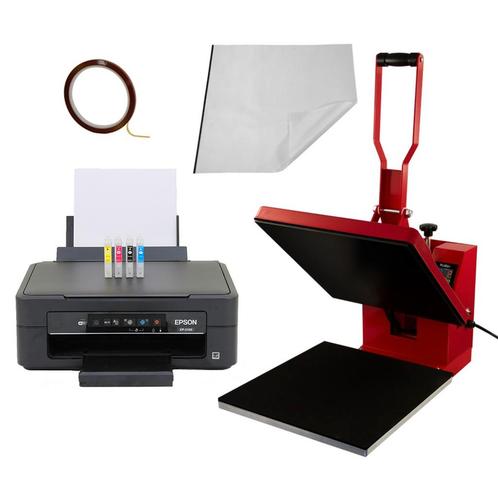 Transferpers 38 x 38cm & Printer met Sublimatie Cartridges, Informatique & Logiciels, Fournitures d'imprimante, Envoi