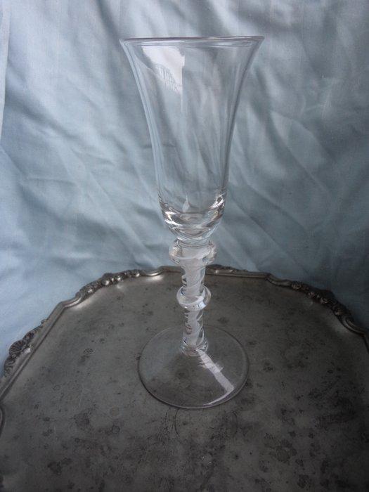 Urn - Glas - Groot 2 knopen slinger gl, Antiquités & Art, Antiquités | Verre & Cristal
