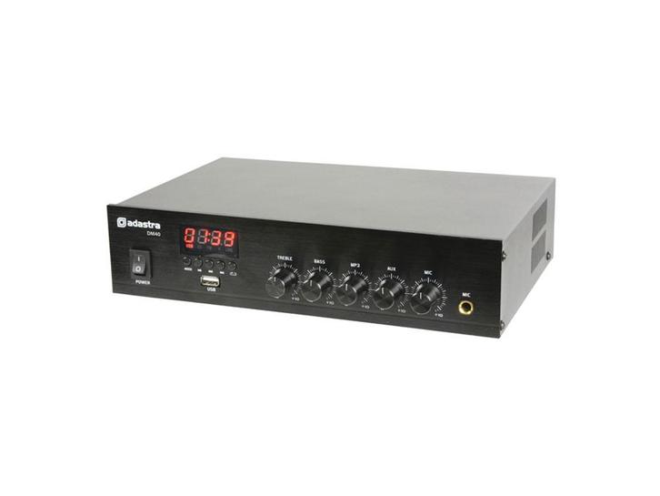 B-Stock Adastra DM40 100v Versterker Met Bluetooth En USB/FM, Muziek en Instrumenten, Microfoons