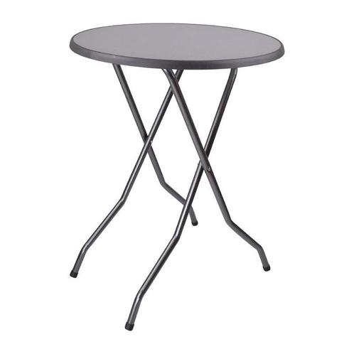 Inklapbare Statafel | BARCELONA | Hout/Staal | Grijs Blad |, Zakelijke goederen, Horeca | Keukenapparatuur, Nieuw in verpakking