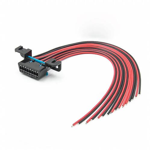Universele 16 Pins OBD2 Poort Vrouwtje Met 16 Open Eindkabel, Auto diversen, Autogereedschap, Verzenden