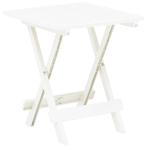 vidaXL Tuintafel inklapbaar 45x43x50 cm kunststof wit, Verzenden, Nieuw