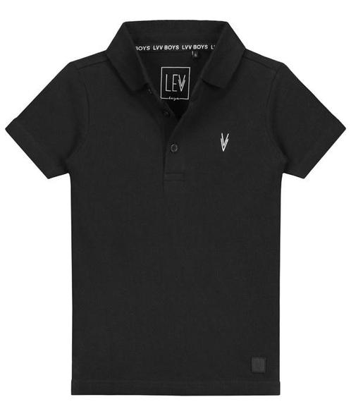 Levv Labels - Polo Shirt Jasper Black, Enfants & Bébés, Vêtements enfant | Autre, Enlèvement ou Envoi
