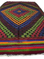 Met de hand geweven Usak - Kelim - 203 cm - 334 cm, Nieuw