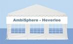 Ambisphere | Endwall 3m PVC met rits en boogvensters, Tuin en Terras, Partytenten, Nieuw, Partytent