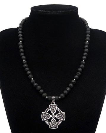 Collier Volcanique des Terres Celtiques - Pouvoir Sacré -