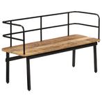 vidaXL Bank 120x40x70 cm massief mangohout, Huis en Inrichting, Verzenden, Nieuw