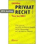 Inleiding privaatrecht hbo 9789026826917 NIEUWENHUIS, Boeken, Verzenden, Gelezen, NIEUWENHUIS