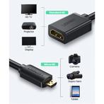 Micro-HDMI naar HDMI Converter Adapter Kabel - 4K 60Hz High, Verzenden