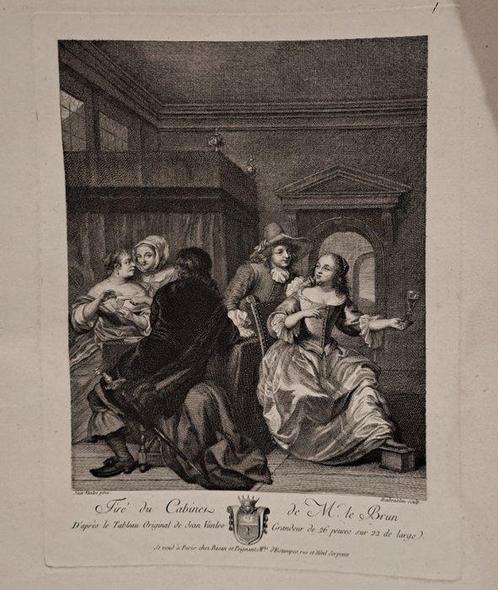 Louis-Michel van Loo (1707–1771), after - Ritratto: Jean, Antiek en Kunst, Antiek | Overige Antiek
