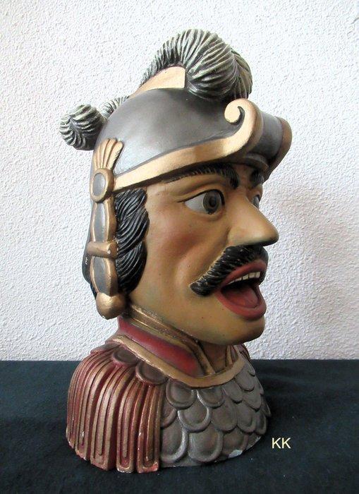 Beeld, Unieke Zeldzame Apotheek Gaper - 1979 - Holland, Antiek en Kunst, Antiek | Glaswerk en Kristal