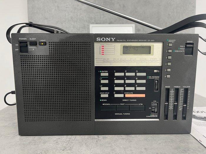 Sony - ICF-2001 FM/AM PLL Synthesized Receiver Radio, Audio, Tv en Foto, Radio's