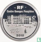 Frankrijk 10 euro 2010 (PROOF) Georges Pompidou center, Postzegels en Munten, Munten | Europa | Euromunten, Verzenden, Goud, Frankrijk