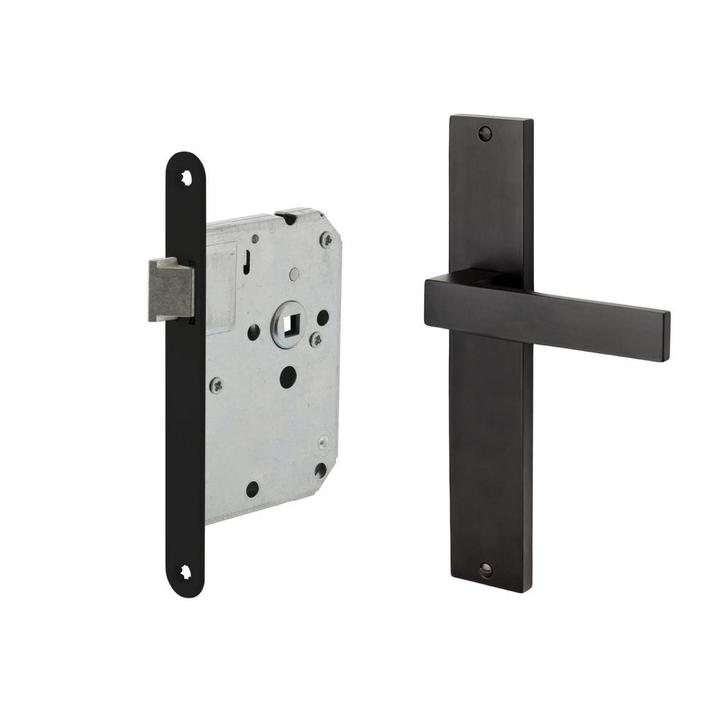 Deurbeslag set Lusso met loopslot - voor binnendeur - Moo..., Doe-het-zelf en Bouw, Hang- en Sluitwerk, Klink of Kruk, Nieuw, Overige materialen