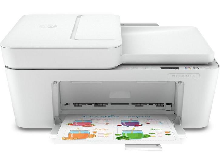 HP DeskJet Plus 4120 - All-in-One printer - Print scan fax -, Computers en Software, Printers, Zo goed als nieuw, Verzenden