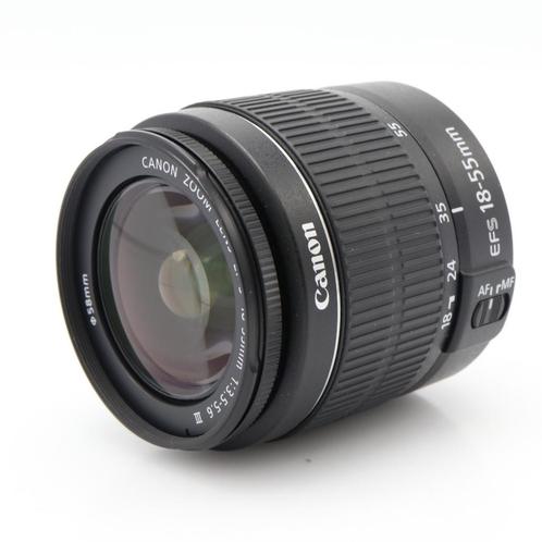 Canon EF-S 18-55mm F/3.5-5.6 III | Tweedehands, Audio, Tv en Foto, Foto | Lenzen en Objectieven, Zo goed als nieuw, Verzenden