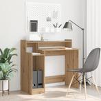 vidaXL Bureau artisanaal eikenkleurig 97 x 45 x 90 cm, Huis en Inrichting, Verzenden, Nieuw
