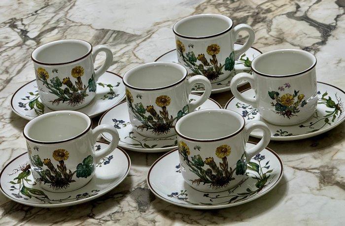 Villeroy & Boch - Beker (12) - Botánica - Porselein, Antiek en Kunst, Antiek | Meubels | Tafels