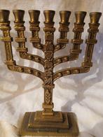 Judaica - Menora - Brons - Set van twee menorahs