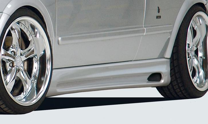 Rieger side skirt | Astra G - 3-drs., Coupé, Cabrio | l stuk, Auto-onderdelen, Carrosserie, Nieuw, Opel, Verzenden