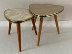 Set bijzettafels (2) - Hout - Vintage nier tafeltjes, Antiek en Kunst