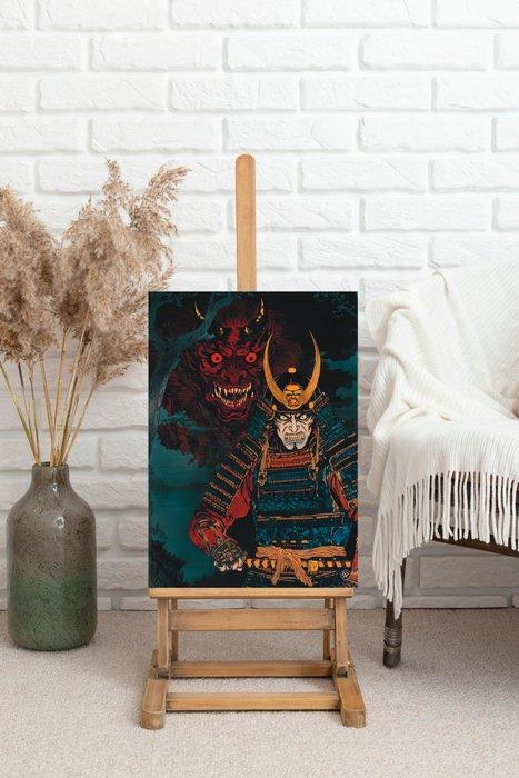 Oni Behind the Samurai Samurai Limited Edition - SDIMART -, Antiek en Kunst, Antiek | Overige Antiek