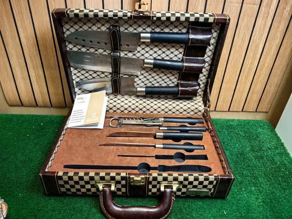 Veiling - Muller Kochtopfhaus Messenset - In Goede Staat, Huis en Inrichting, Keuken | Keukenbenodigdheden