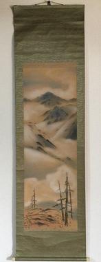 Landscape / Japanese Vintage Hanging Scroll KAKEJIKU / Silk