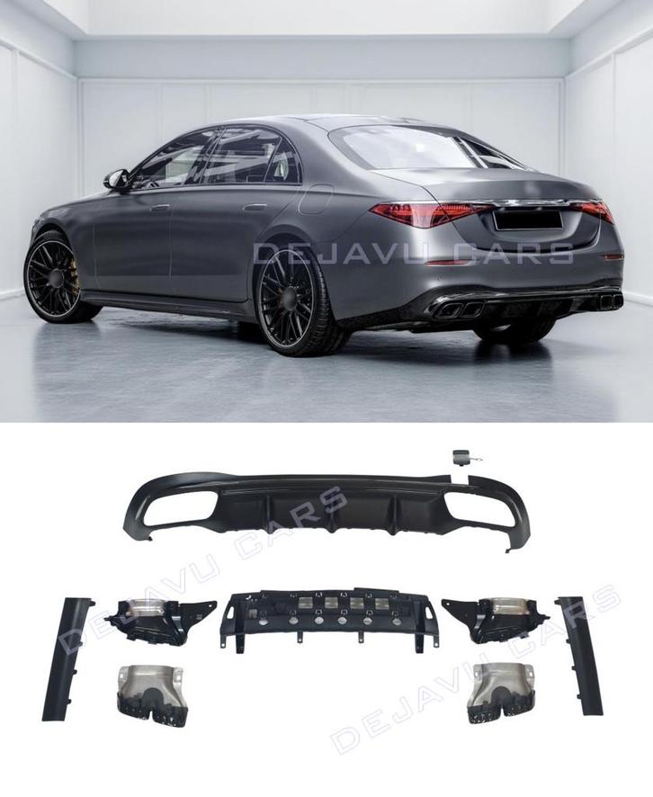 S63 AMG Look Diffuser voor Mercedes Benz S Klasse W223 AMG, Autos : Divers, Tuning & Styling, Enlèvement ou Envoi