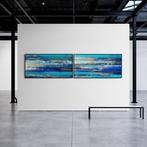 Myriam Carbonnier - Diptyque reflets en bord de mer