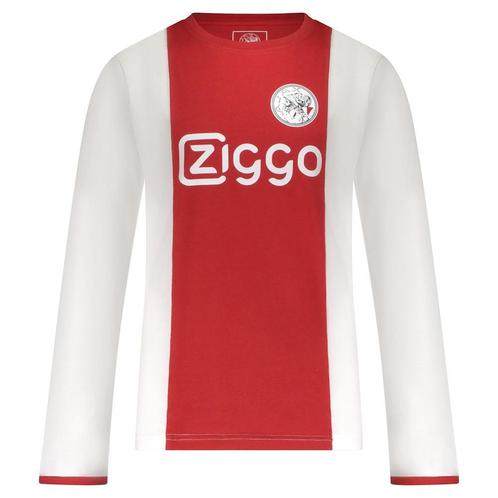 Ajax Pyjama Oud Logo Wit Rood Wit, Sport en Fitness, Voetbal, Overige typen, Nieuw, Verzenden