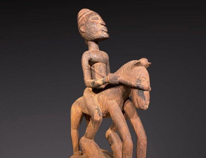 Beeld - cavalier Dogon - 43 cm - cavalier dogon - Dogon -, Antiquités & Art, Art | Art non-occidental